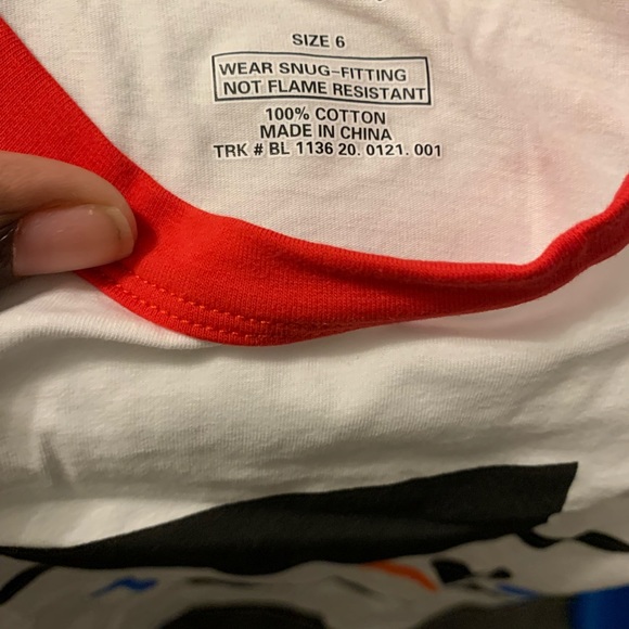 NWOT Sz 6 Snowman Pajamas - Picture 5 of 8